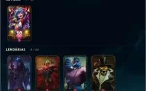 Conta smurf Platina 4