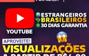 Youtube Inscritos, Curtidas, Visualizações, Views