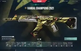 VALORANT CONTA SKINS CHAMPIONS 2021 E 2022 + SKINS + 1 PASSE