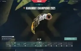 VALORANT CONTA SKINS CHAMPIONS 2021 E 2022 + SKINS + 1 PASSE