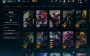 Prata 3 com 45 Champs e 11 Skins