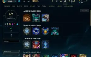 Prata 3 com 45 Champs e 11 Skins