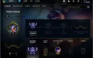CONTA DIAMANTE I LOL EMAIL NÃO CONFIRMADO