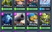 CONTA CLASH ROYALE - 12 LENDARIAS - ARENA 10 - LVL 10