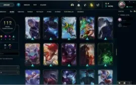 Conta League Of Legends Gold 1 C/ Skin Rara da Cait e Lee