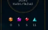 Conta League of Legends Gold 1 Lvl 72
