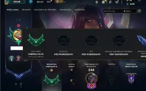 Esmeralda 3 com TODOS os champs e 123 Skins ( ADC / SUP )
