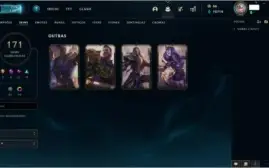 LVL 364 -171 Skins (7 Prestigio, 3 Ultimate) - Plat 1 S10