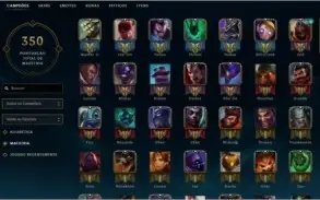 Conta de LoL