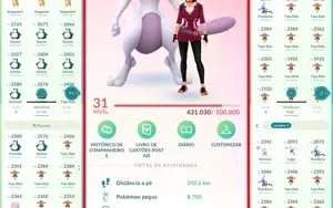 Conta Pokemon Go Nível 31