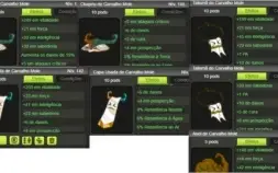 VENDO SET CARVALHO MOLE FULL INT DOFUS TOUCH - BRUTAS