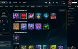 Conta smurf league of legends