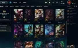 Conta smurf league of legends