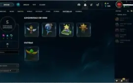 Conta smurf league of legends