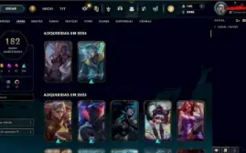 full acesso PLAT 1 182 SKINS