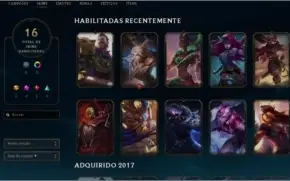 CONTA LOL PLATINA 2
