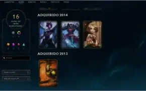 CONTA LOL PLATINA 2