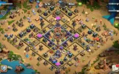 Clash os Clans CV15 bem upado barato