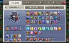 Clash os Clans CV15 bem upado barato