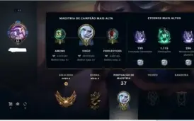 CONTA GOLD 2 MAIN VIEGO - LEAGUE OF LEGENDS