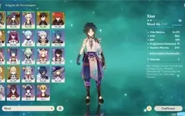 [AR50] XIAO, ZHONGLI, DILUC C1, MONA, KAZUHA, JEAN - Genshin