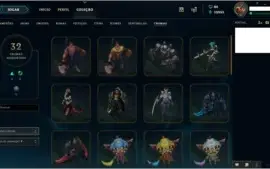 Conta lol - Full champ + 152 skins unranked