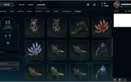 Conta lol - Full champ + 152 skins unranked