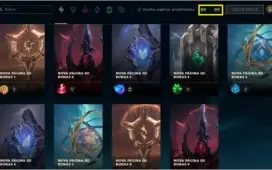 Conta do lol Diamante criada em 2012