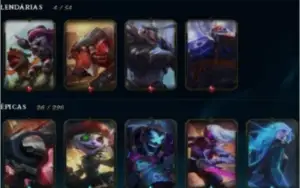 Conta League of legends 26 skins epicas