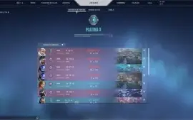 CONTA VALORANT PLATINA 3 MUITAS SKINS E PASSE