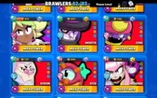 Conta de Brawl stars 52k Trofeus