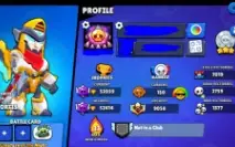 Conta de Brawl stars 52k Trofeus