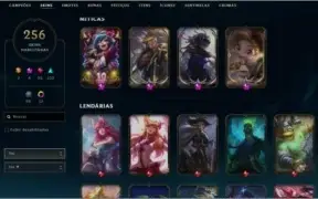 conta lol lvl 352 + valorant beta com faca butterfly