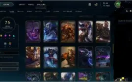 Vendo conta de LOL - Platina II com 74 skins habilitadas