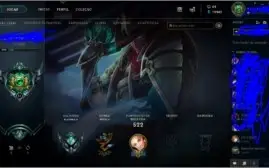 Vendo conta de LOL - Platina II com 74 skins habilitadas