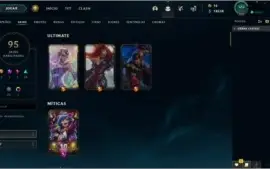 Conta Ouro 3 Todos campeoes 95 Skins