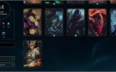 conta de lol, platina iv, 84 skins