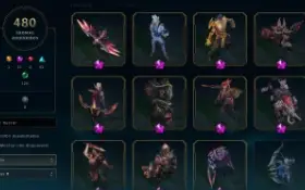 Conta LOL RARA FULL SKIN 1600+ Skins/Valorant 148+ Skins