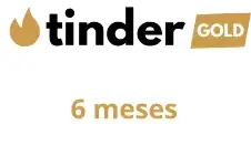 Tinder Gold Ouro | 1 Mês |6 Meses | 12 Meses - Vip