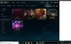 Conta de LoL desde a Season III