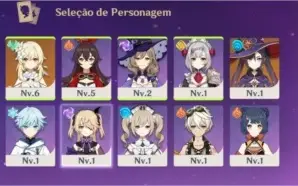 Conta geshin inpact nivel 7- mona