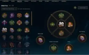 Conta LoL League of Legends Ouro 5 , 58 champions/12 skins