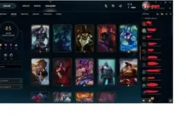 Vendo Conta do LOL PRATA V COM VARIAS SKINS INCLUSAS