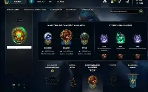 Conta Unranked com 86 Champs e 44 Skins + 450k de Brand
