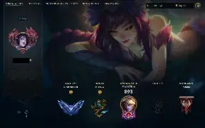 Conta Lol lvl 745 Diamante (224 skins)