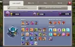 Vendo conta de Clash Of Clans Cv13 FULL TOP