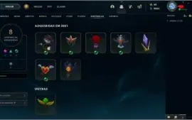 CONTA PLATINA 2 COM 31 SKINS E 83 ÍCONES