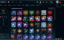 CONTA PLATINA 2 COM 31 SKINS E 83 ÍCONES