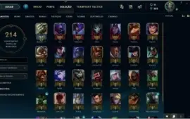 Conta de LoL barata