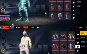 CONTA FREEFIRE GEMADA 6 PASSES